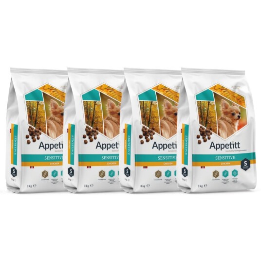 Appetitt Kit App Sens Kyll Small 4X3Kg
