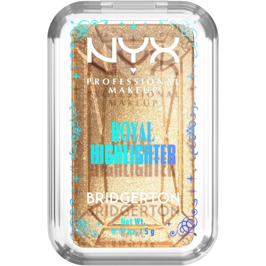 NYX PROFESSIONAL MAKEUP Bridgerton Royal Highlighter 2 Light Gold NYX PROFESSIONAL MAKEUP Bridgerton Royal Highlighter 2 Light Gold