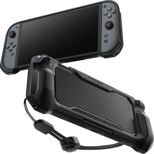 Spigen Rugged Armor Deksel Matt Svart til Nintendo Switch 2