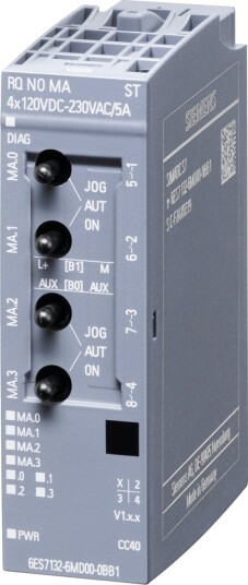 Siemens 6Es7132 6Md00 0Bb1 Innendørs Flerfarget 36 G 65mm 23mm 78mm