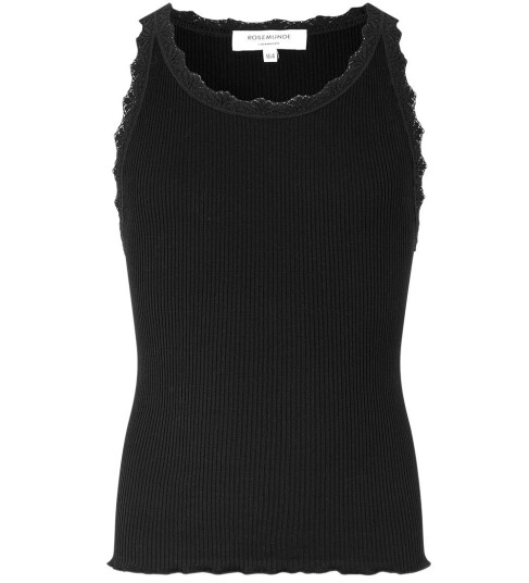 Rosemunde Kids Rkbeatha Sl Top W/ Lace Black 128