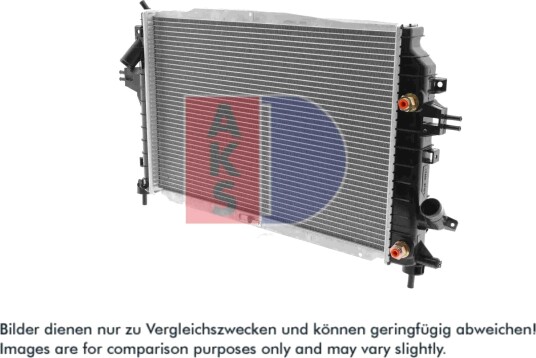 AKS DASIS 150024N Radiator motorkjøling