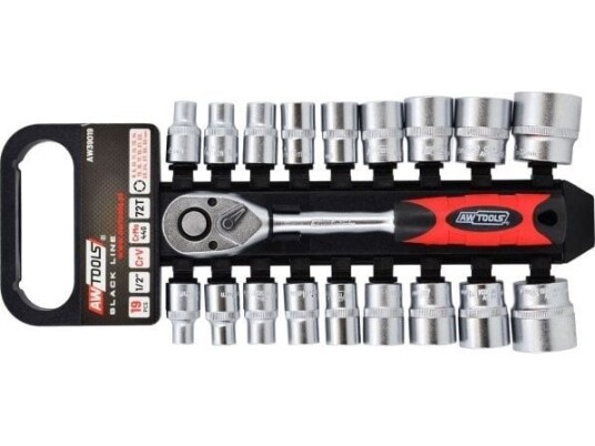 Nøkkel Awtools 1/2" 19 Stk