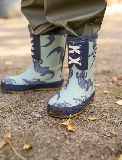 Mikk line Wellies Aop Navy 21