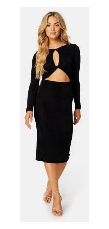 BUBBLEROOM Rylin cut out dress Black XL