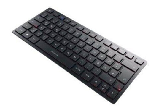 Cherry KW 9200 Mini Nordisk Trådløs Tastatur med Bluetooth 5.0 - Svart