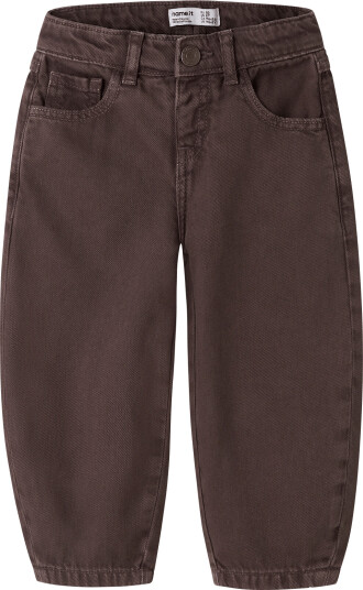 Name It Nmfbella Barrel Dnm Jeans 4689 Be Noos Brown 86