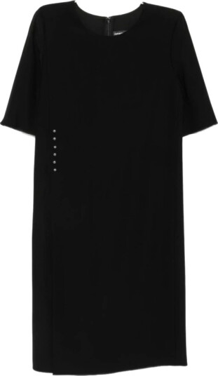 Emporio Armani Dame Kjoler Svart 2XS, Emporio Armani Dame Kjoler Svart 2XS,