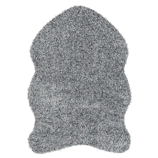 Skinnwille Lumme teppe 60x90 cm Stone