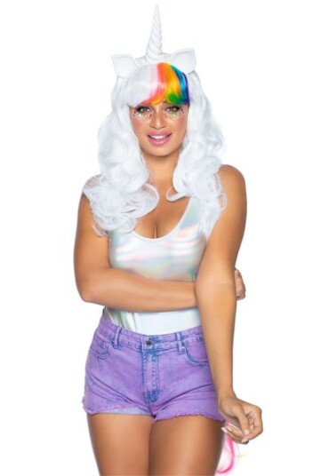 Leg Avenue Unicorn Wig Multicolor