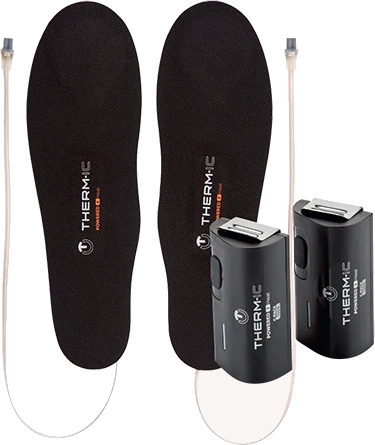 Therm ic Heat Flat + C pack 1300 Black OneSize