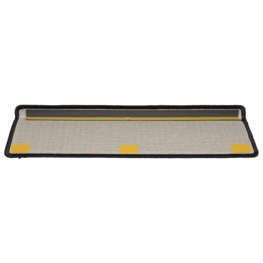 vidaXL Trappetrinnstepper 15 stk 65x25 svart vidaXL Trappetrinnstepper 15 stk 65x25 svart