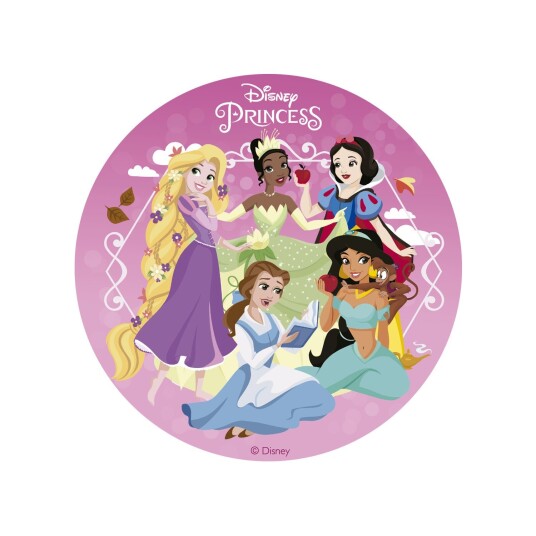 Kakebilde Sukkerark Disney Prinsesser 15,5cm Kakebilde Sukkerark Disney Prinsesser 15,5cm