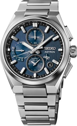 Seiko Herreklokke SSH161J1 Astron Blå/Titan Ø42 mm Seiko Herreklokke SSH161J1 Astron Blå/Titan Ø42 mm