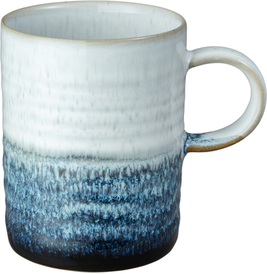 Denby Kiln blue ridged krus 41 cl