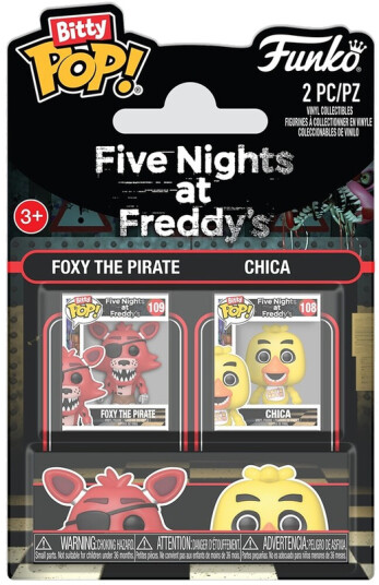 Funko Bitty POP!: Five Nights at Freddy's 2Pack Foxy & Chica FNAF