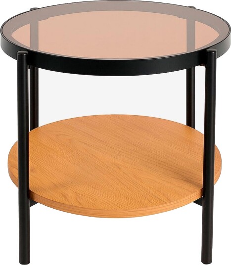HåumEnzo Sidebord Ø48 CmSvartAvlastningsbord & sidebord