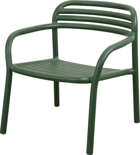 Cane line Bliss lenestol stabelbar Dark green aluminium