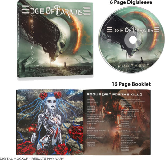 Edge Of Paradise Prophecy CD