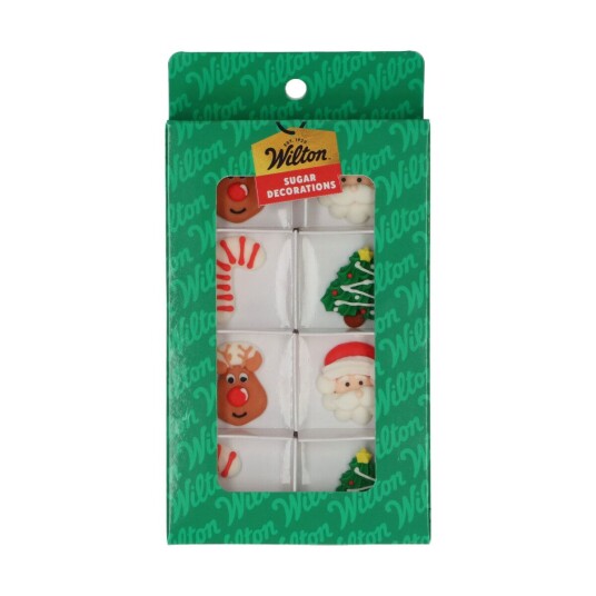 Wilton Spiselig Kakepynt Merry Christmas