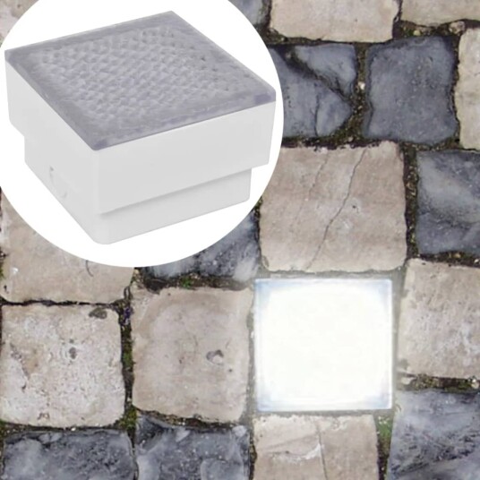 LED-bakkelys 12 stk 100x100x68 mm