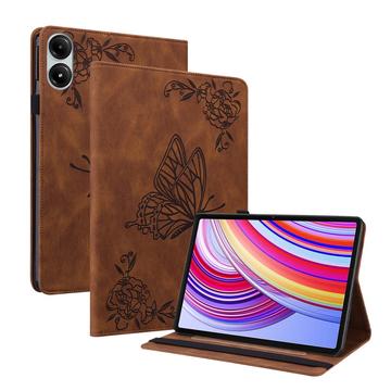 Xiaomi Redmi Pad Pro Butterfly Series Folio-deksel Brun
