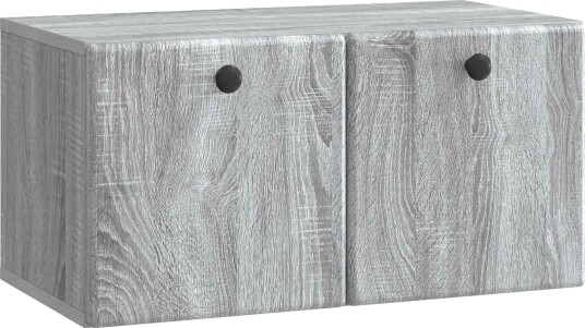  Vegghengt TV skap 59,5 x 31 x 30 cm Grå Sonoma Konstruert tre