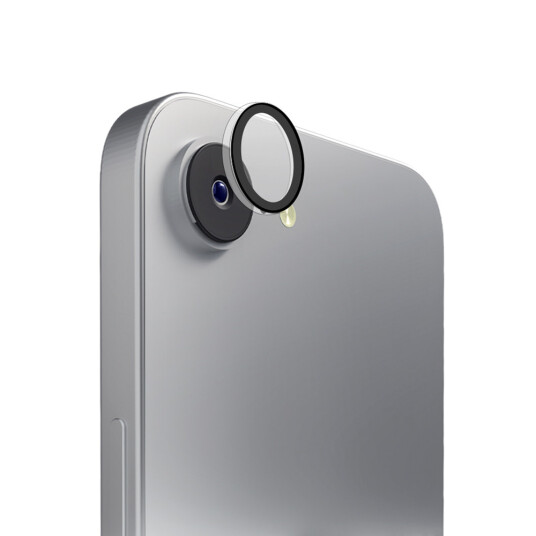 Puro Transparent Linsebeskytter for iPhone 16e - Støt- og Ripebestandig Puro Transparent Linsebeskytter for iPhone 16e - Støt- og Ripebestandig
