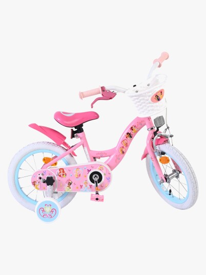 Volare Disney Prinsesse Barnesykkel 14" Med Avtakbare Støttehjul Rosa Volare Disney Prinsesse Barnesykkel 14" Med Avtakbare Støttehjul Rosa