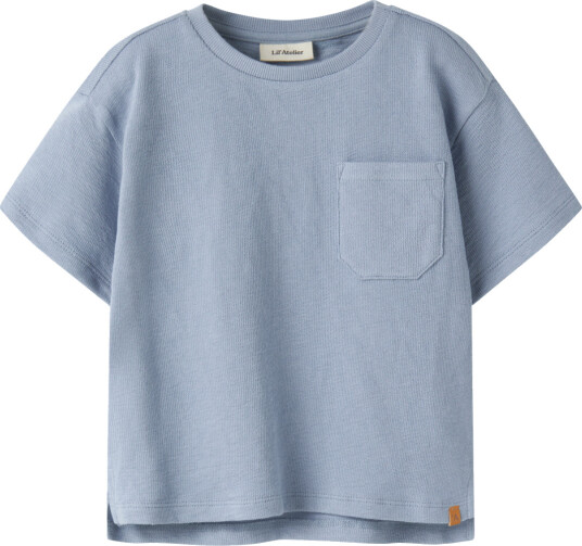 Lil' Atelier T skjorte Dias Loose Dusty Blue 98 Lil' Atelier T skjorte Dias Loose Dusty Blue 98