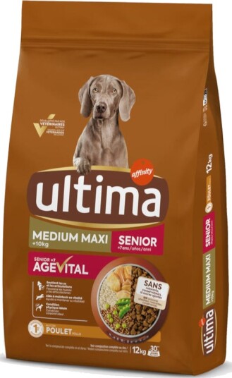 Affinity Ultima Tørrfôr Senior Ultima Medium Maxi Chicken 2 X 12 kg