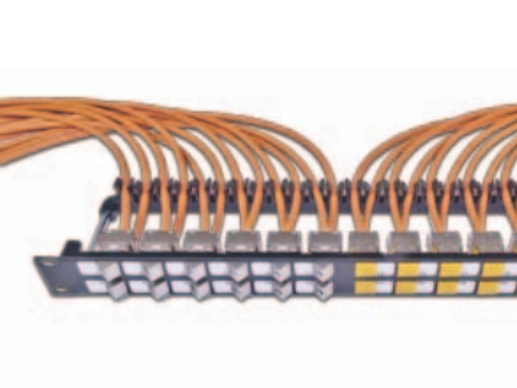 Wirewin Høykvalitets 24 Ports Keystone Module Empty Panel 19" Svart Skjermet Keystone System Wks Panel 24 Black WKS PANEL 24 BLACK