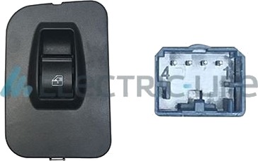 Bryter, vindusheis ELECTRIC LIFE ZRFTP76005 Bryter, vindusheis ELECTRIC LIFE ZRFTP76005