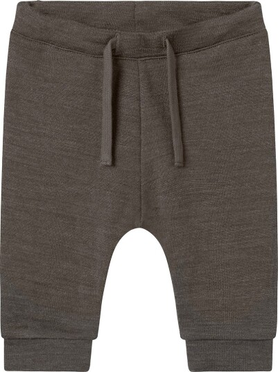 Name It baby   Sweatpants NBMWesso Wool Swe Pant   Grå