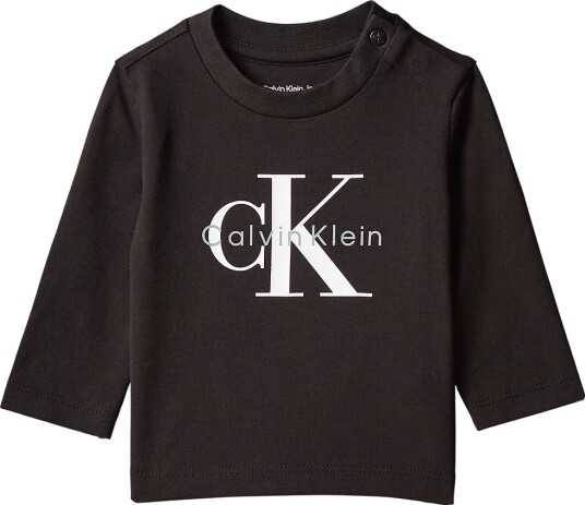 Calvin Klein Genser Monolog Pvh Black Calvin Klein 74 Genser Hvit Svart