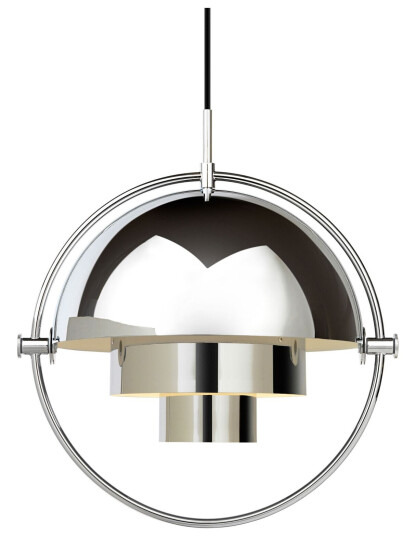Gubi - Multi-Lite Taklampa, Helkromad - Pendellamper - Louis Weisdorf - Sølv Gubi - Multi-Lite Taklampa, Helkromad - Pendellamper - Louis Weisdorf - Sølv