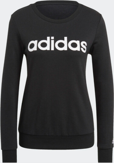 Sort Adidas Lin FT Sweatshirt L/S (L)