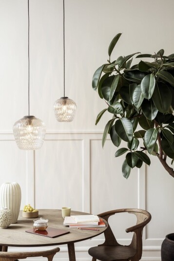 &Tradition Blown Lamp SW4 Small - sølv