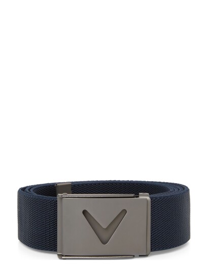 Callaway Mens V-Logo Web Belt - Black - ONE SIZE Callaway Mens V-Logo Web Belt - Black - ONE SIZE