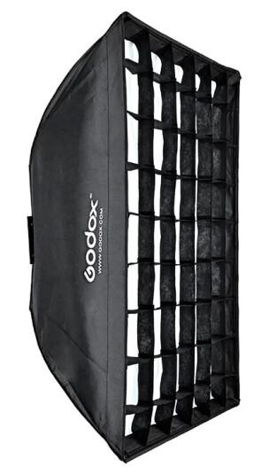 Godox Softbox med Grid 80x120cm Bowens Standard Softboks m/raster. Bowens m.fl.