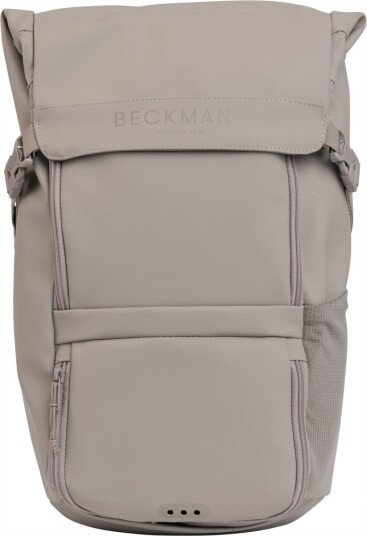 Beckmann Skolesekk Street Light Warm Grey 22L