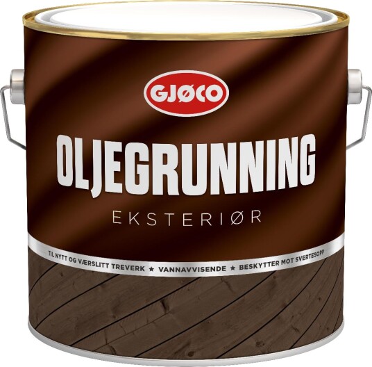 Gjøco Oljegrunning 3 liter Hvit