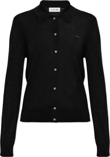 Lacoste Dame Strikkevarer Svart M,