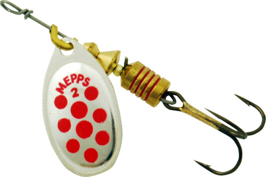 Mepps Aglia spinner, S/R/D - 4,5 gram Mepps Aglia spinner, S/R/D - 4,5 gram