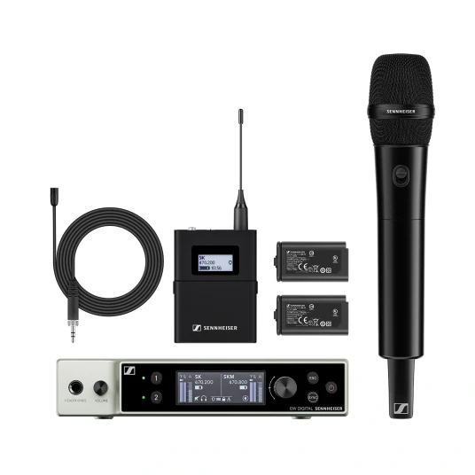 Sennheiser Ew-Dx Mke 2 / 835-S Set S1-10 (606.2 - 693.8 Mhz) Sennheiser Ew-Dx Mke 2 / 835-S Set S1-10 (606.2 - 693.8 Mhz)