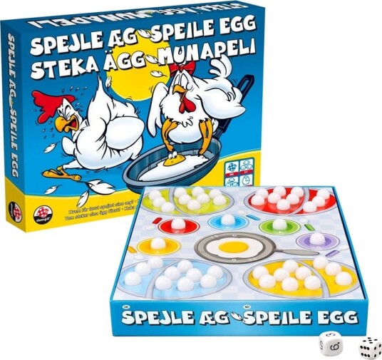 Danspil Speilegg Brettspill for Barn - Flerspiller 2-4 Danspil Speilegg Brettspill for Barn - Flerspiller 2-4