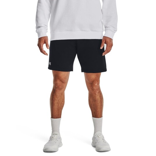 UA Rival Fleece Shorts, Black Svart Medium