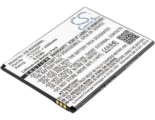 Archos Helium + batteri (2300 mAh 20 V, Sort) Archos Helium + batteri (2300 mAh 20 V, Sort)
