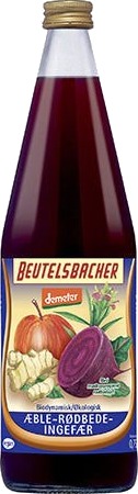 Beutelsbacher Eple Rødbete Ingefær saft Ø Demeter