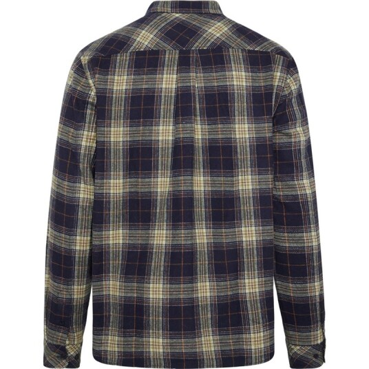 KnowledgeCotton Apparel Organic Cotton Checked Flannel Shirt GOTS Blue Check KnowledgeCotton Apparel Organic Cotton Checked Flannel Shirt GOTS Blue Check